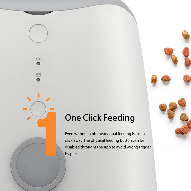 Smart Pet Feeder with Camera