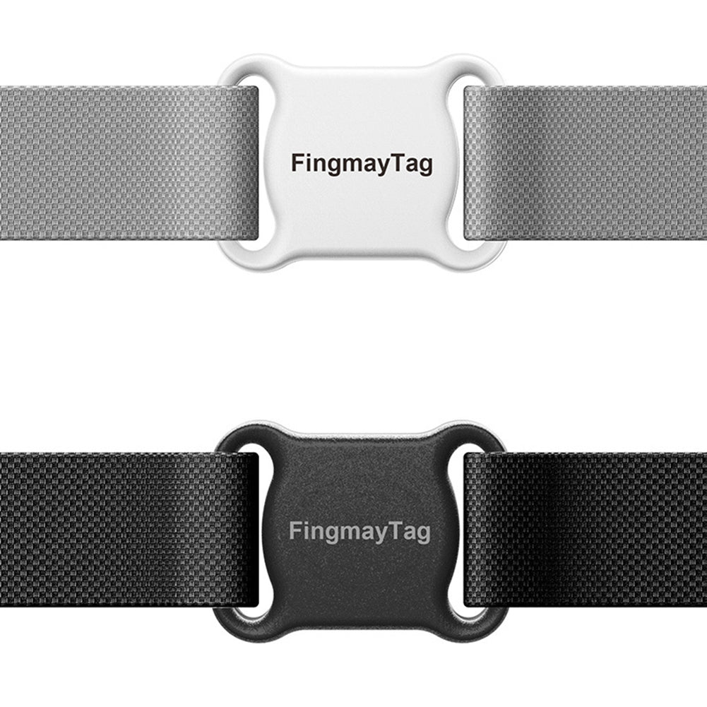 Smart Pet Locator Tag with Silicone Collar Holder