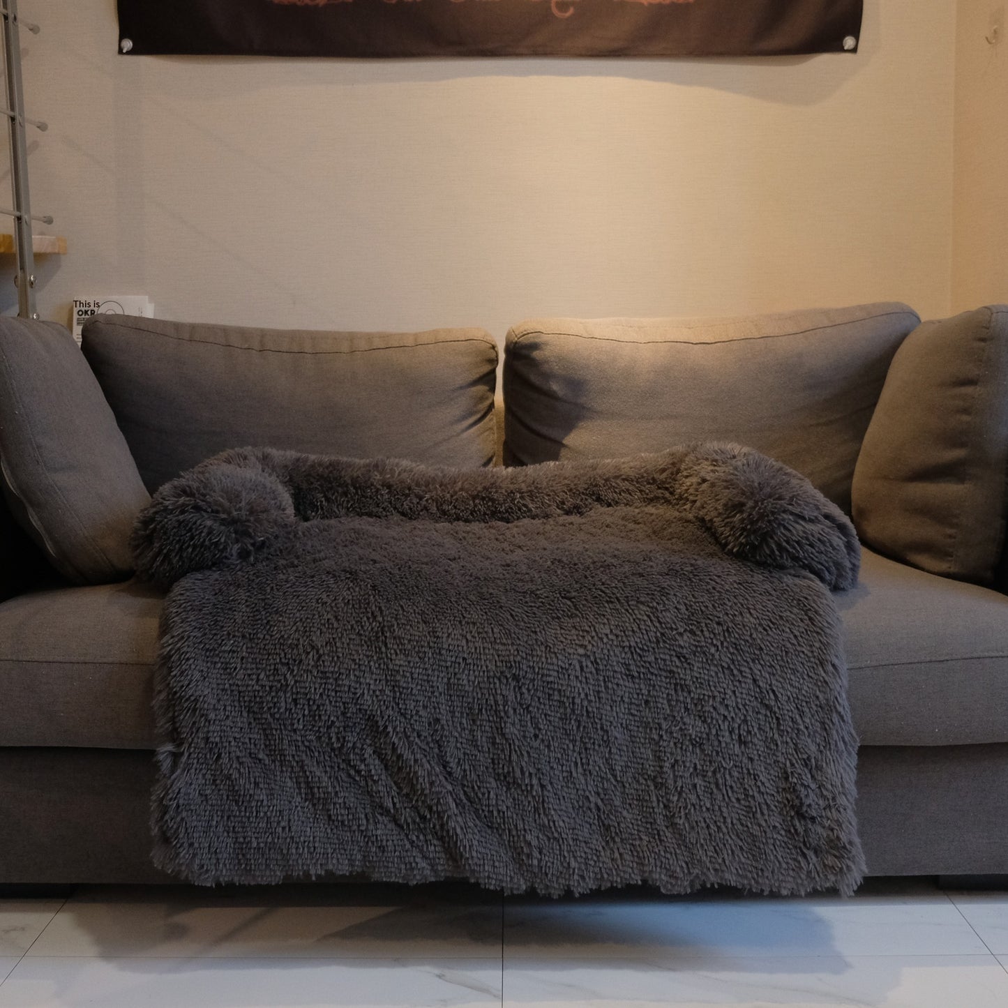 Calming Orthopedic Dog Bed | Washable Anti-Anxiety Pet Sofa