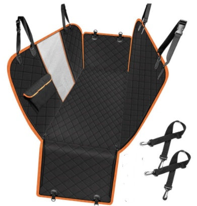 Waterproof Dog Car Seat Cover with Mesh View | Safety Hammock