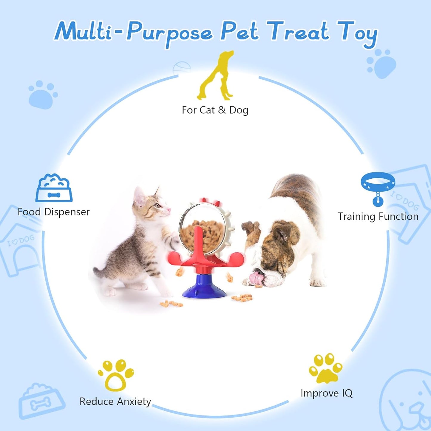 Cat Puzzle Feeder Toy