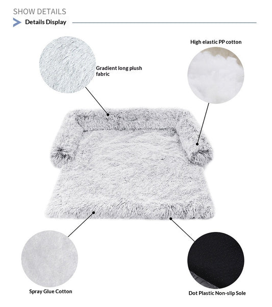Calming Orthopedic Dog Bed | Washable Anti-Anxiety Pet Sofa