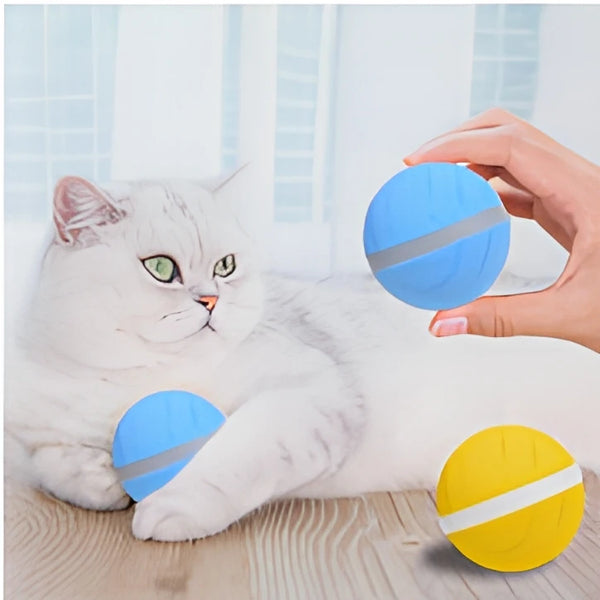 HD interactive smart pet toy ball hero image