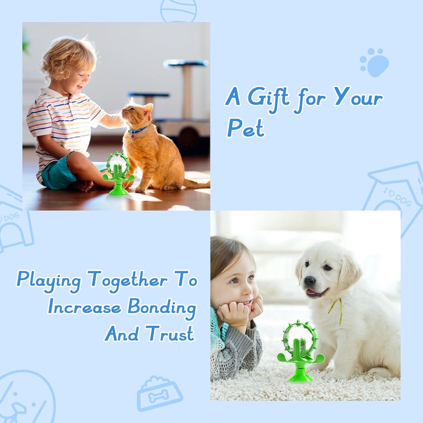 Cat Puzzle Feeder Toy