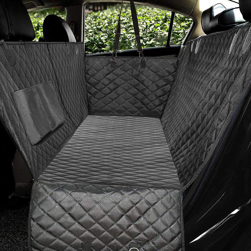 Waterproof Dog Car Seat Cover with Mesh View | Safety Hammock