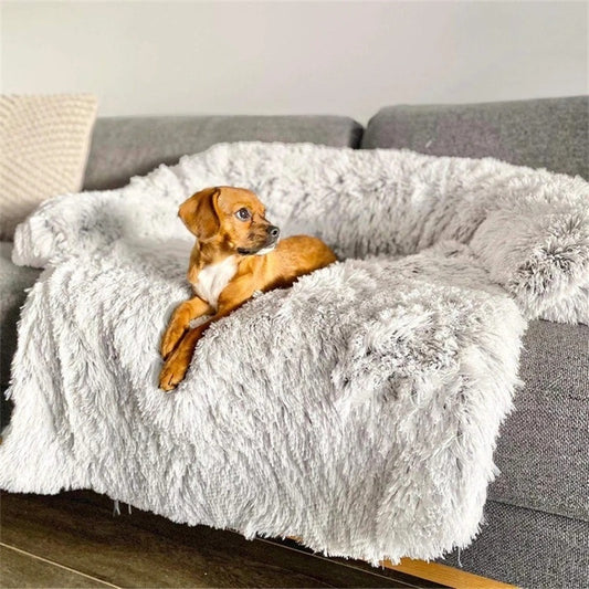 Calming Orthopedic Dog Bed | Washable Anti-Anxiety Pet Sofa