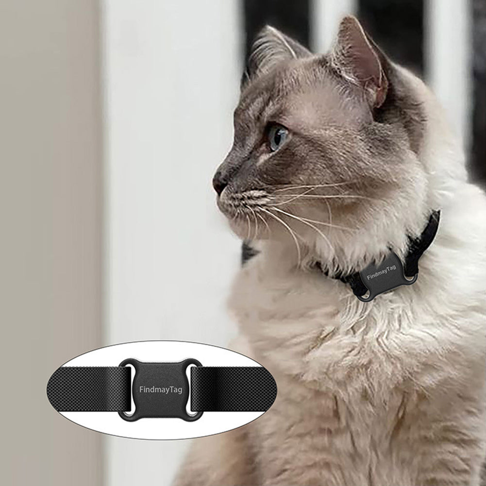 Smart Pet Locator Tag with Silicone Collar Holder