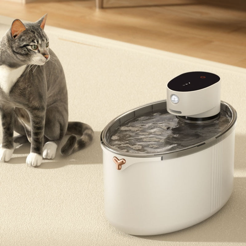 Ultra-Quiet Wireless Smart Cat Water Fountain - NaturePawPlay